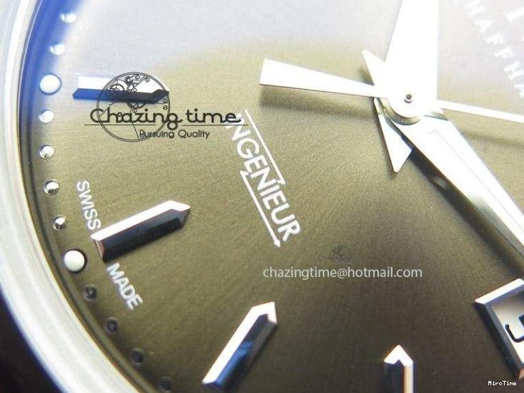 MIROTIME 0307 Affordable Ingeniuer St.Laurens SS Brown Dial MK 1:1 Best Edition On Black Leather Strap A 7365